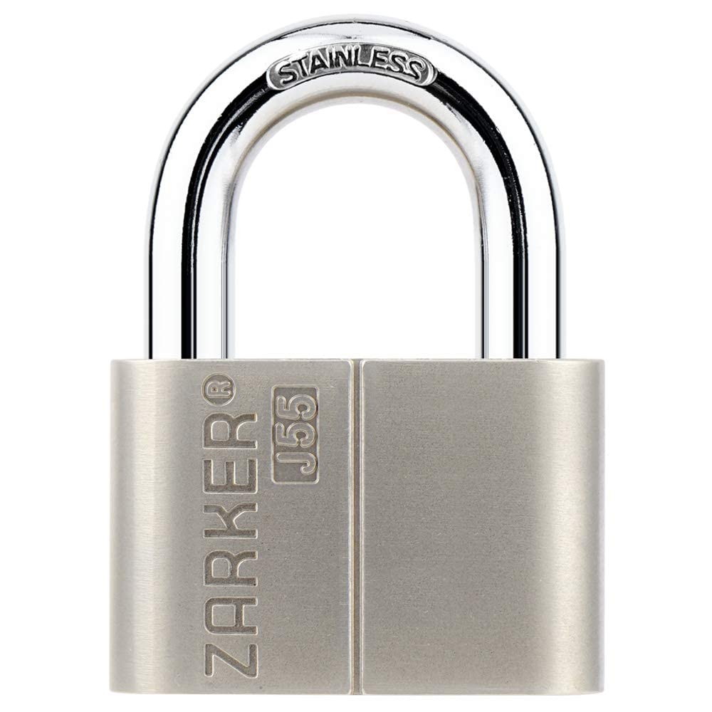 Zarker J55 keyed Alike Padlocks-ステンレス Zarker J55 keyed Alike Padlocks, Heavy Duty Stainless Steel
